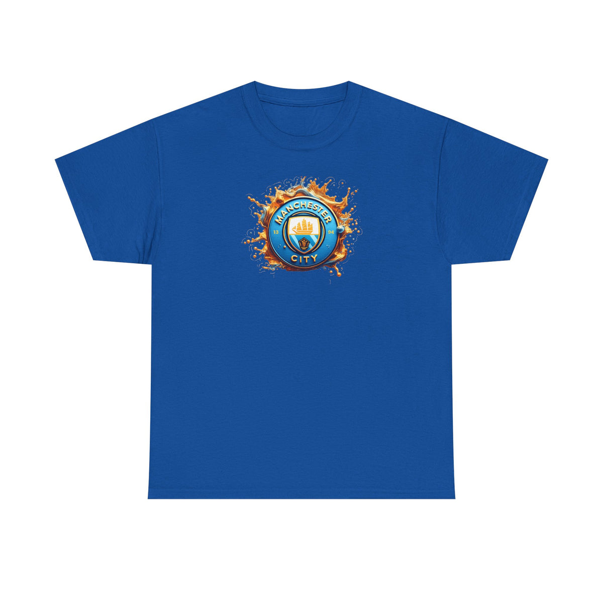 Manchester City T-Shirt – 'Eat. Sleep. City. Repeat.' Football Fan Tee