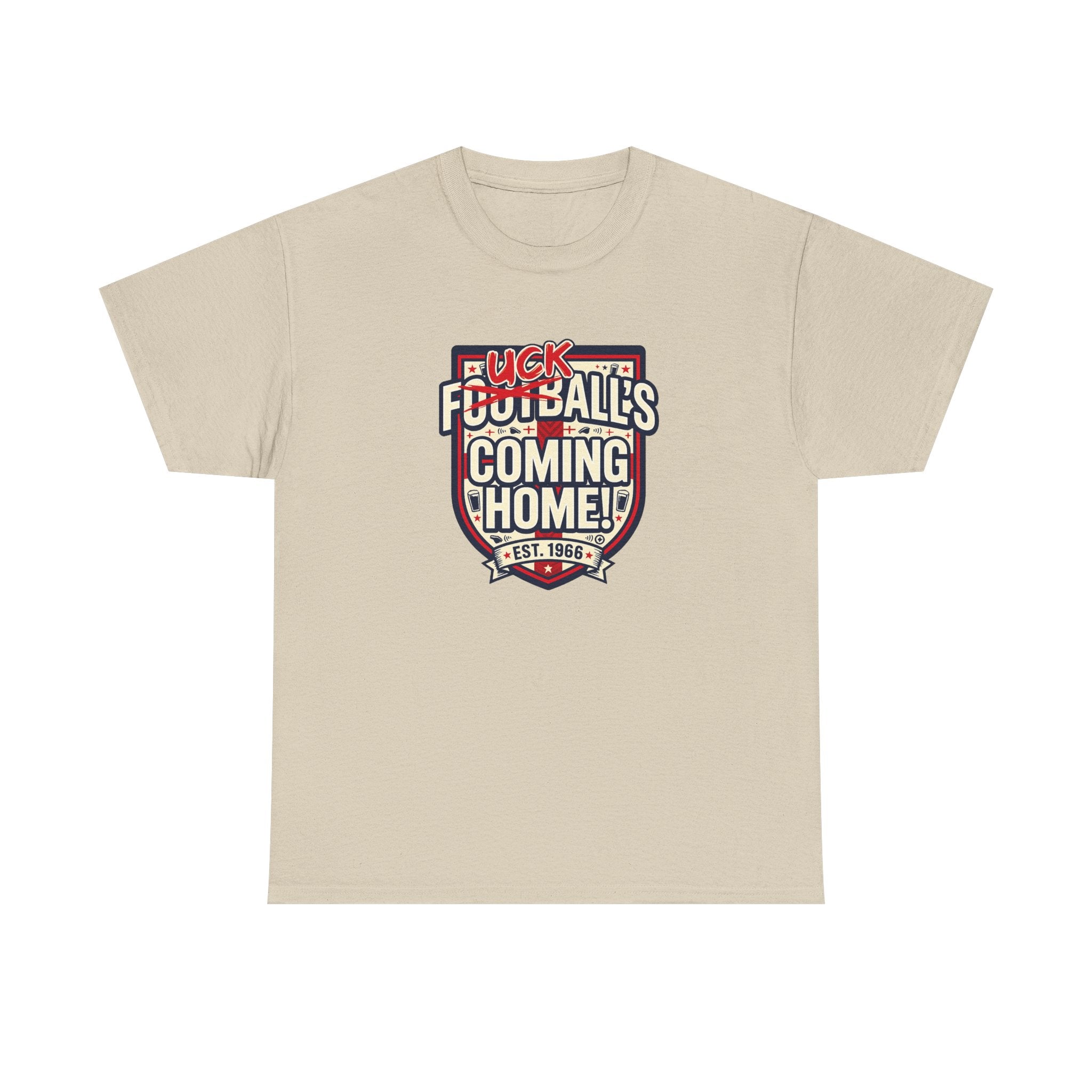 Provocative 'F*ck All's Football's Coming Home' Graphic Tee