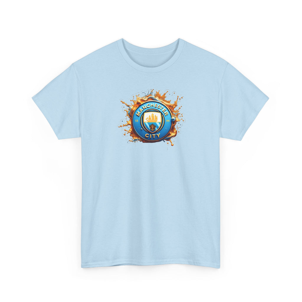Manchester City T-Shirt – 'Eat. Sleep. City. Repeat.' Football Fan Tee