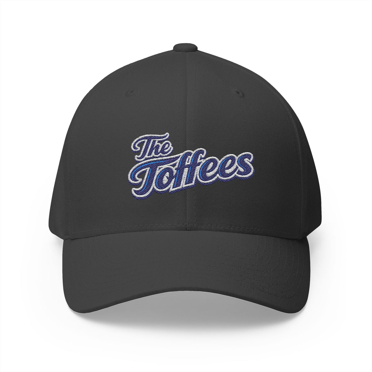 Embroidered 'The Toffees' Baseball Cap - Classic White Team Hat