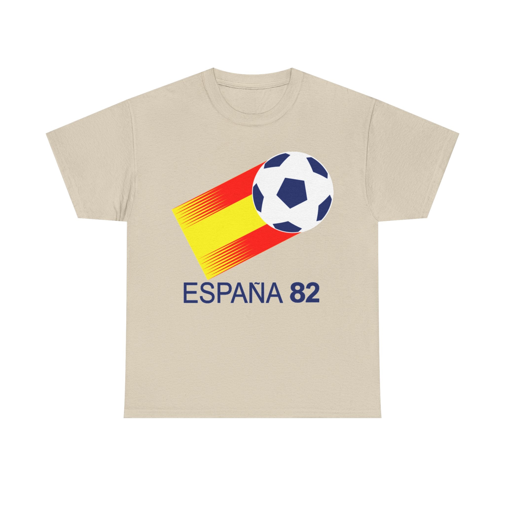 Spain 82 Soccer Tee – Retro España World Cup Football Shirt
