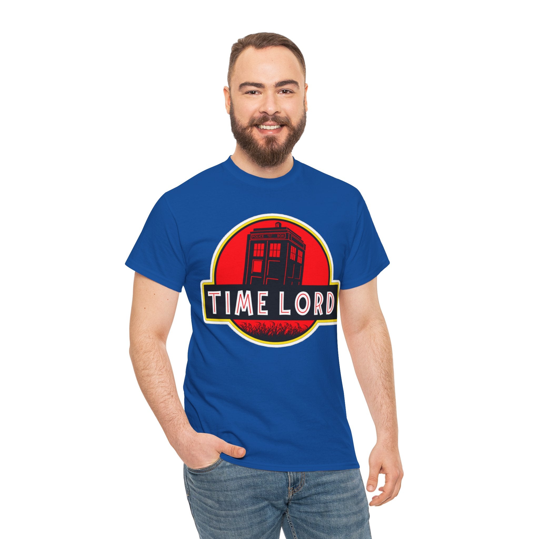 Time Lord Tee — Retro Sci‑Fi TARDIS Graphic Shirt
