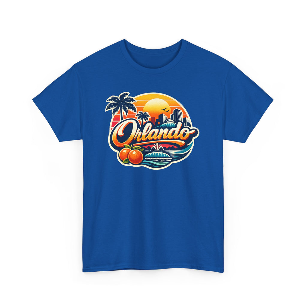 Orlando Retro Sunset T-Shirt — Vintage Florida Vacation Tee