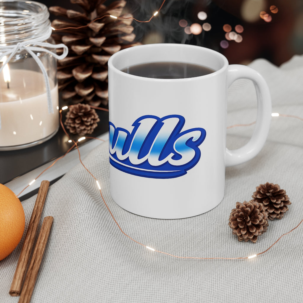 The Seagulls Football Script Ceramic Coffee Mug — 11oz & 15oz