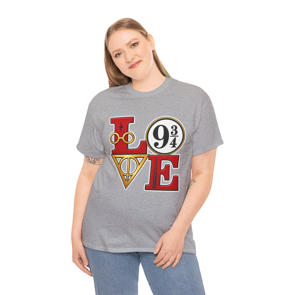 Harry Potter Inspired Love 9 3/4 Wizardry Tee