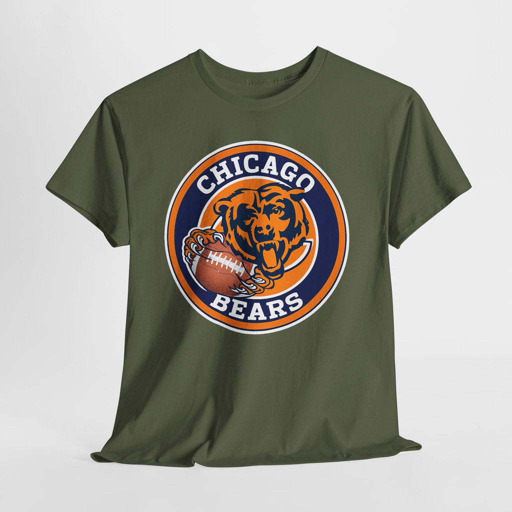 Chicago Bears Vintage Football Tee - Cotton T-Shirt