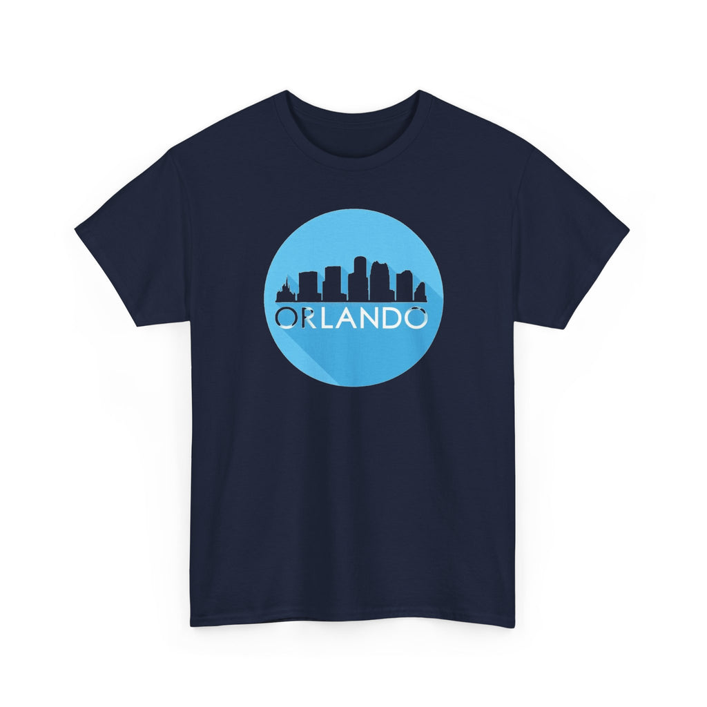 Orlando Skyline Tee — Blue Circle City Skyline T-Shirt