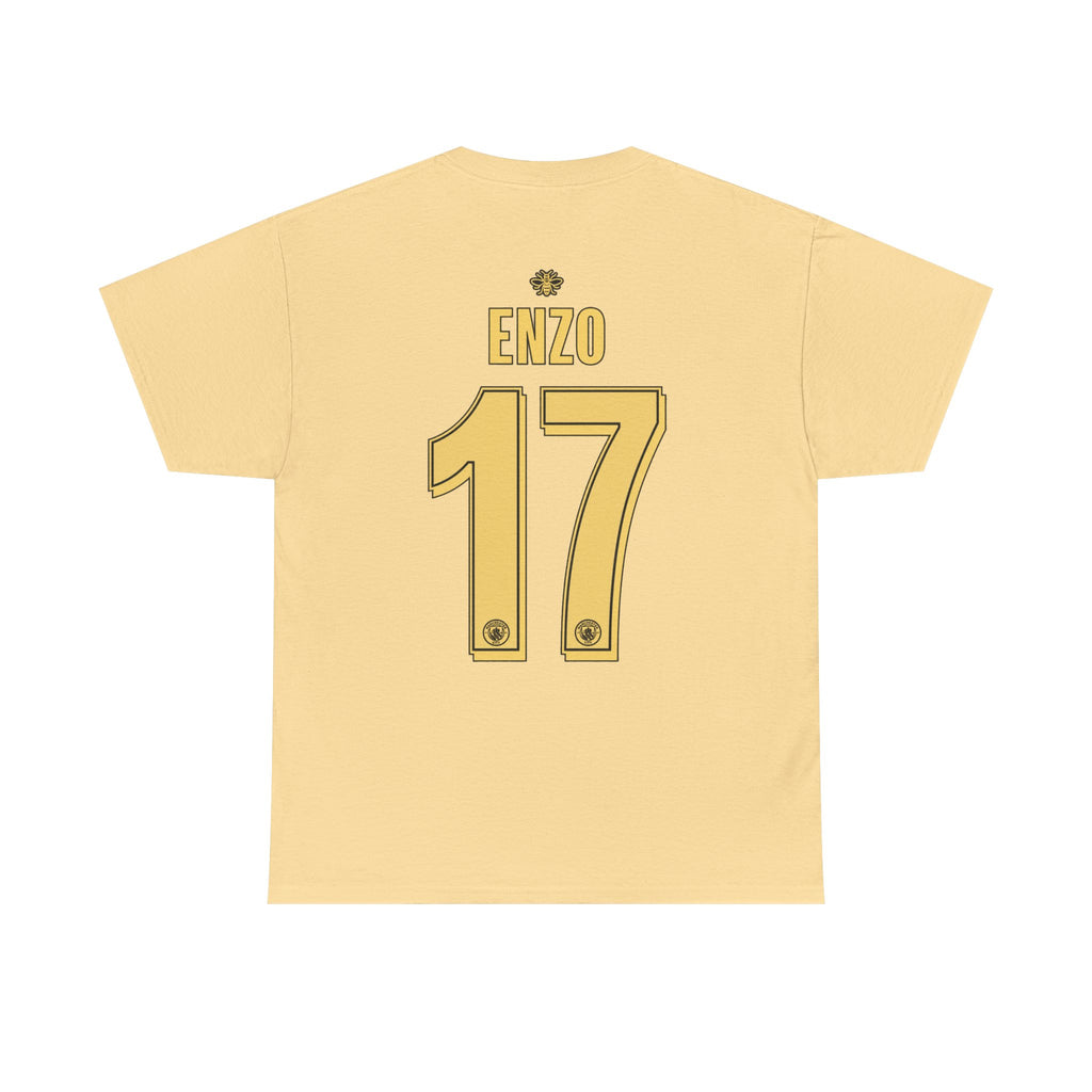 Enzo Fernandez Manchester City Inspired Cotton T-Shirt