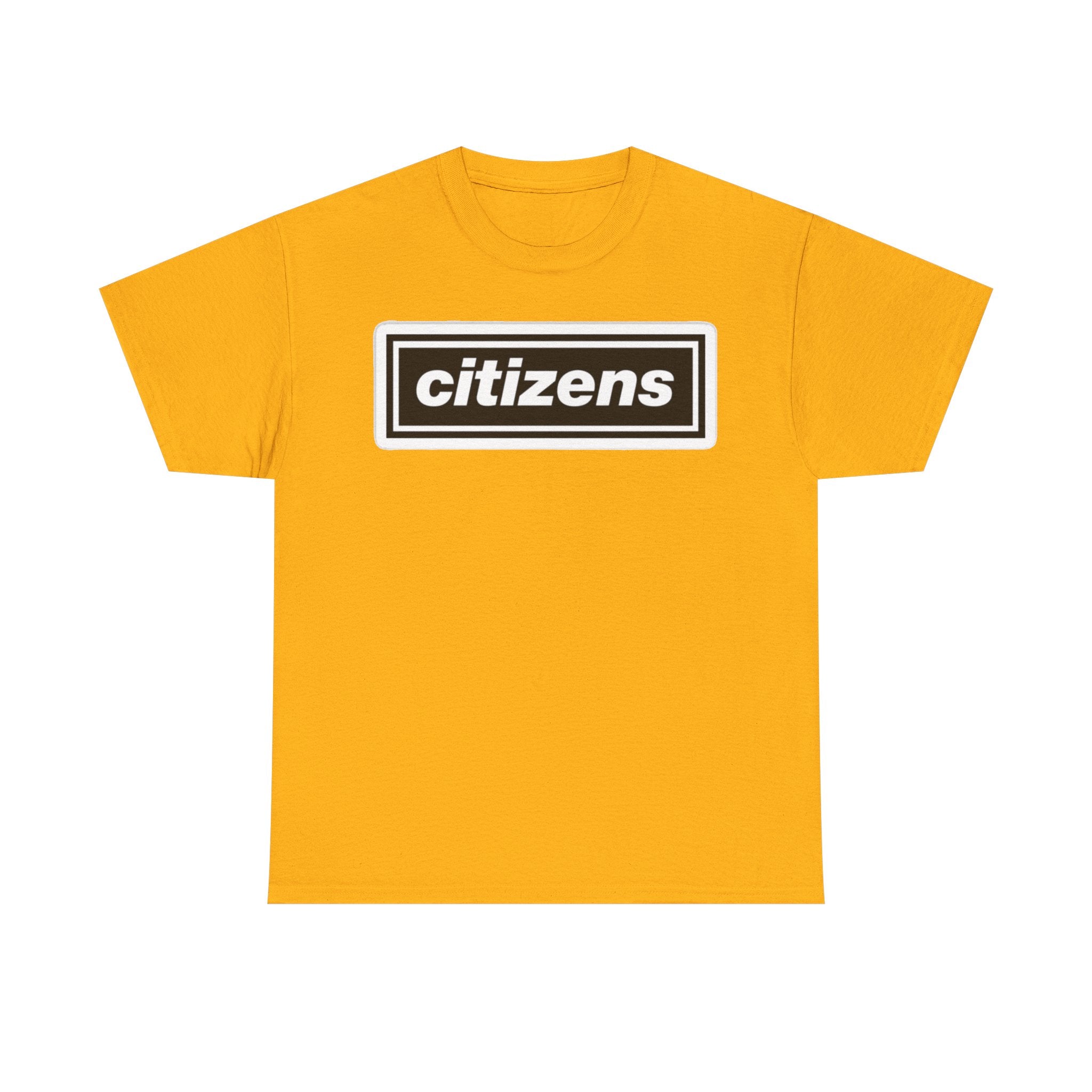 Citizens Manchester City Logo T-Shirt — Minimal Retro Box-Logo Tee
