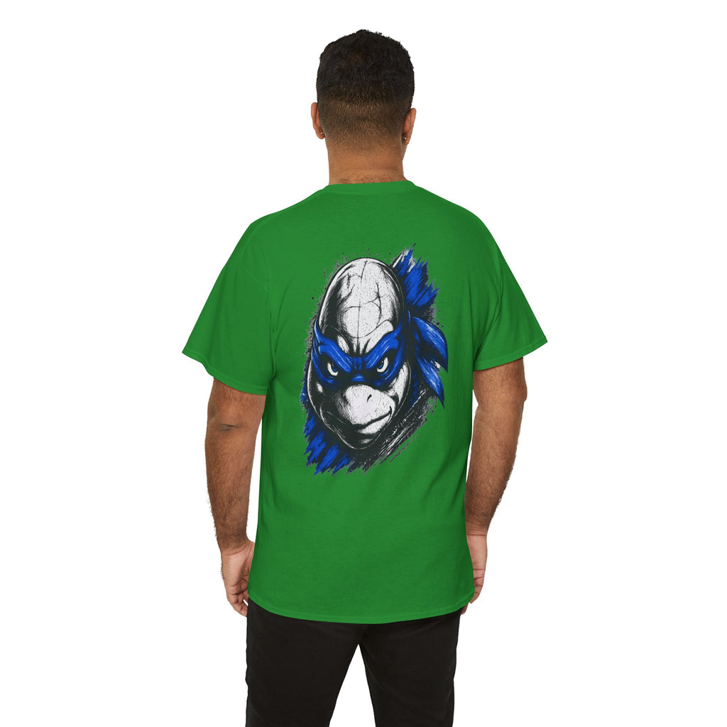 TMNT Leonardo Graphic Tee — Blue Mask Turtle T-Shirt