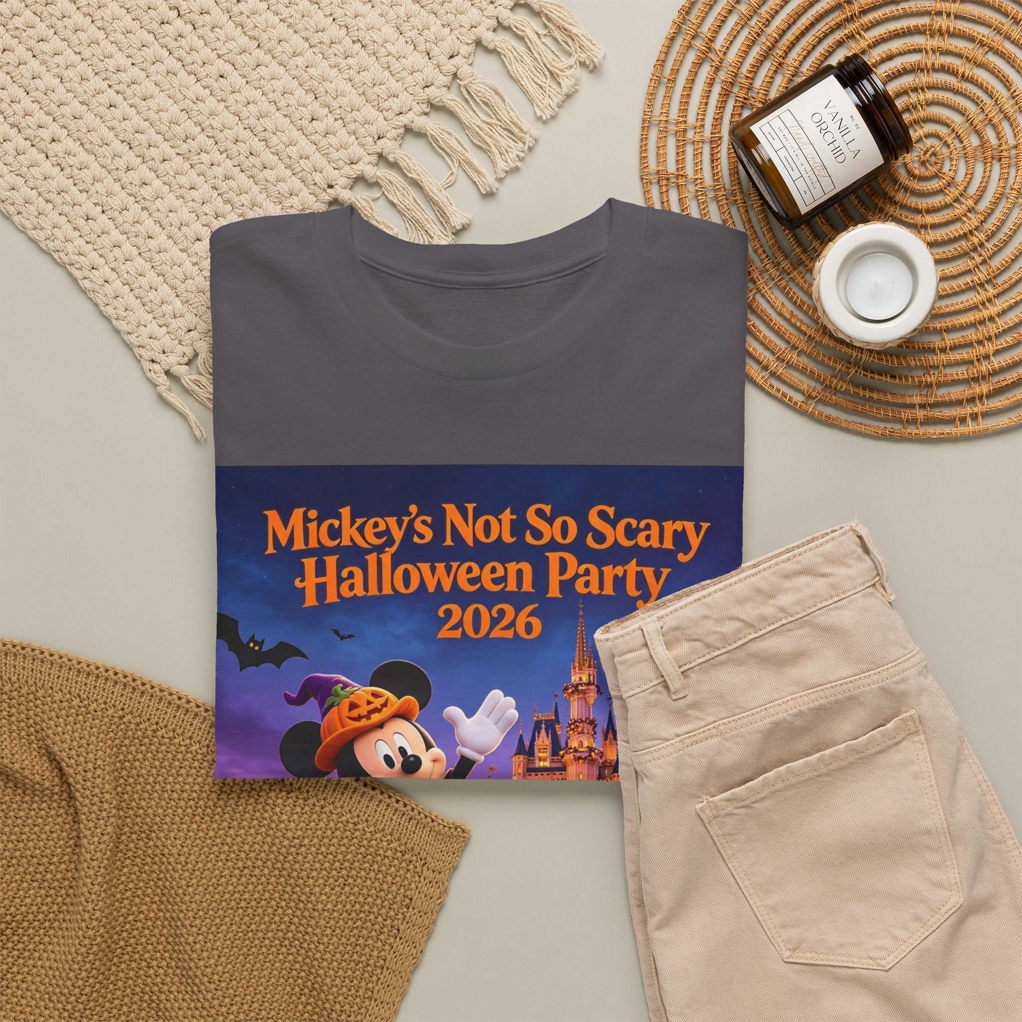 Halloween Party T‑Shirt — "Not So Scary" 2026 Magic Kingdom Tee