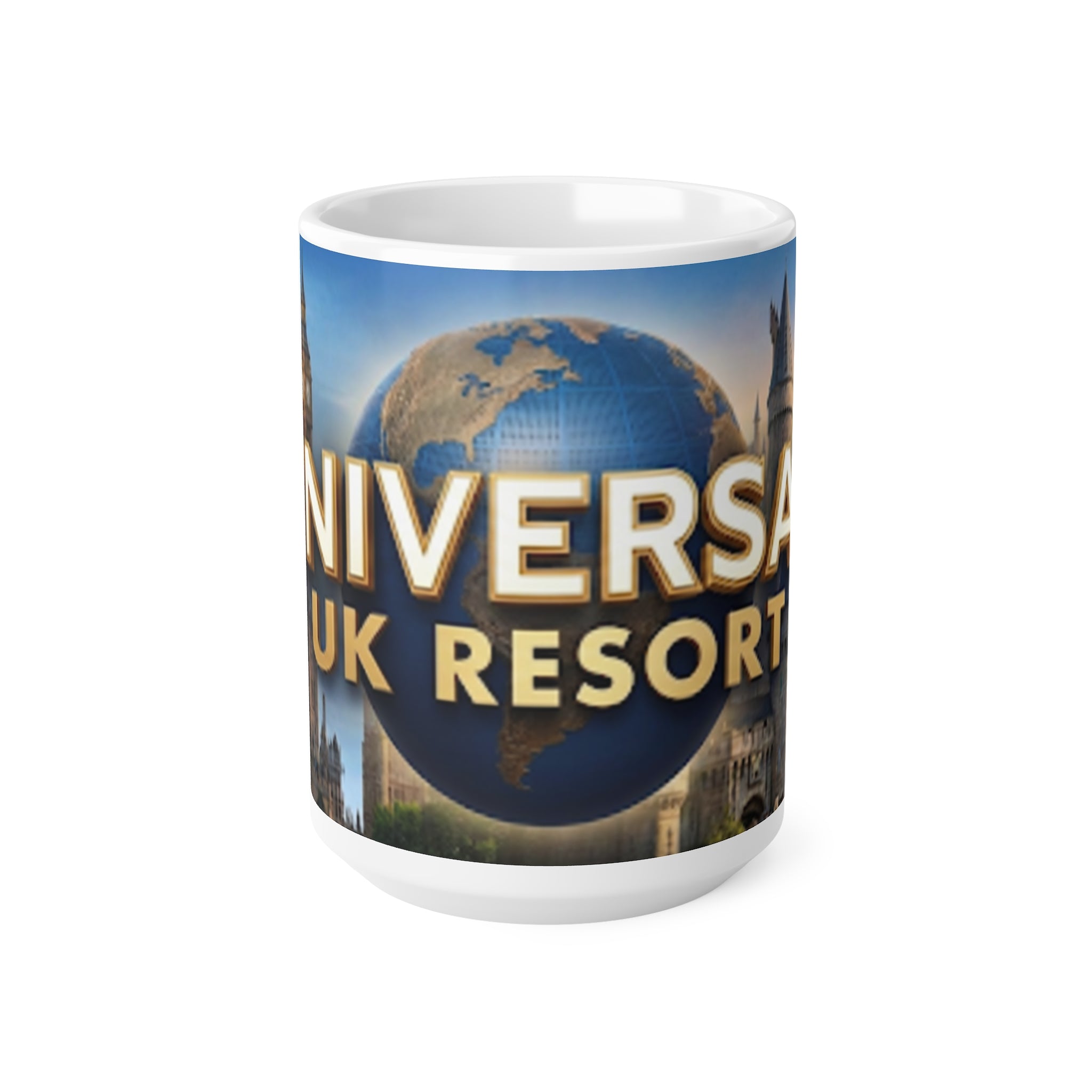 Universal UK Resort Ceramic Coffee Cups, 11oz, 15oz