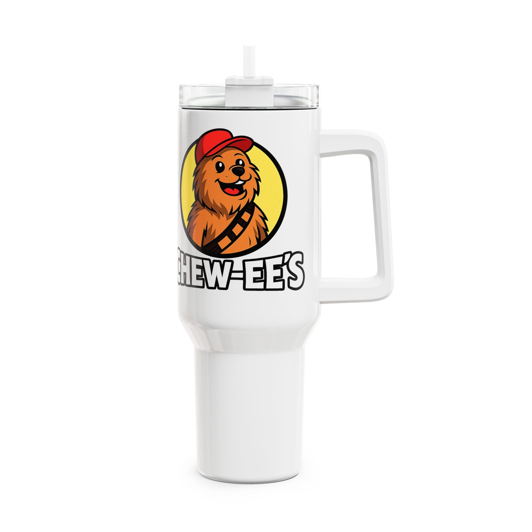 Chew-ee's Chewbacca 40oz Tumbler - Funny Star Wars-Inspired Travel Mug