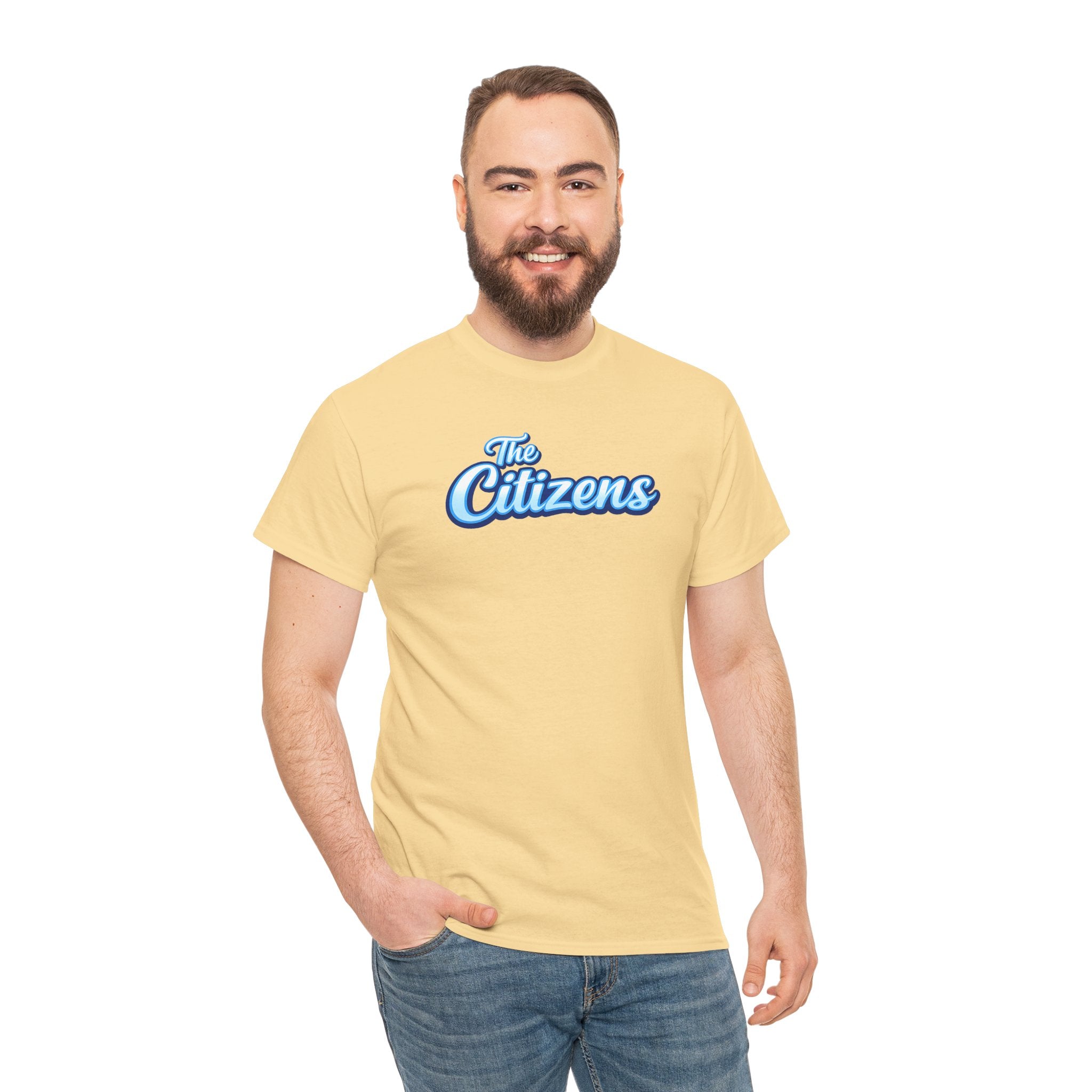 The Citizens Graphic Tee — Retro Script Logo T-Shirt