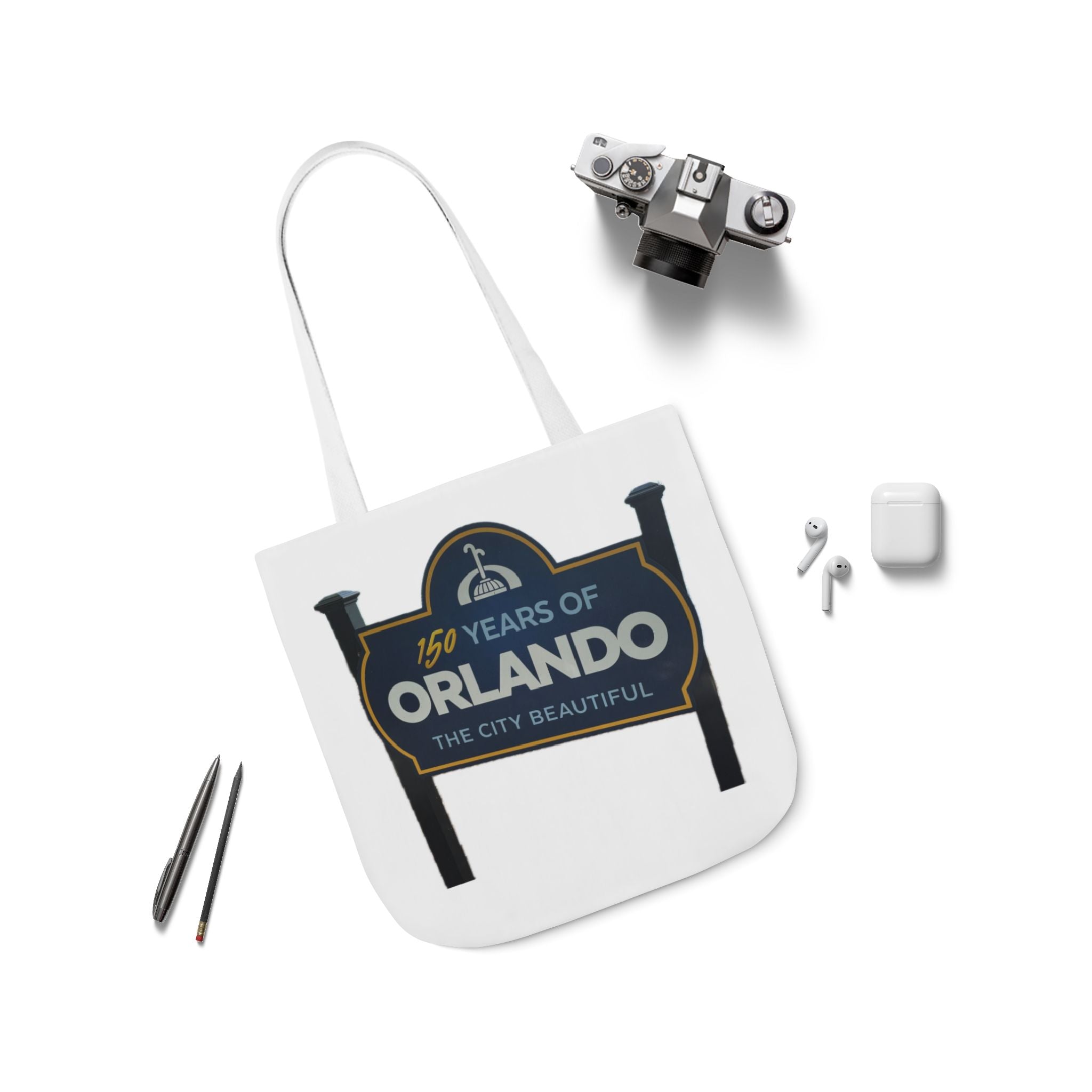 Orlando 150 Years Commemorative Tote Bag – The City Beautiful Canvas Tote