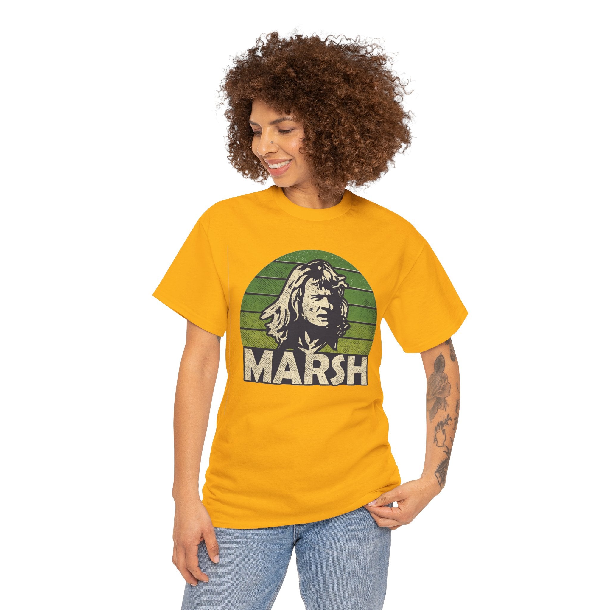 Rodney Marsh Retro Portrait Tee — Graphic T-Shirt