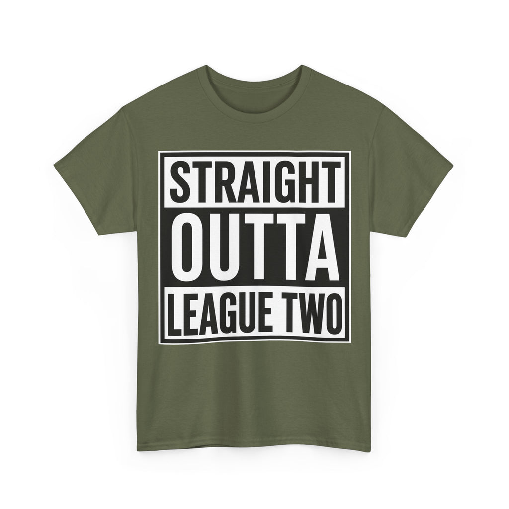 Straight Outta League Two T-Shirt — Football Fan Shirt