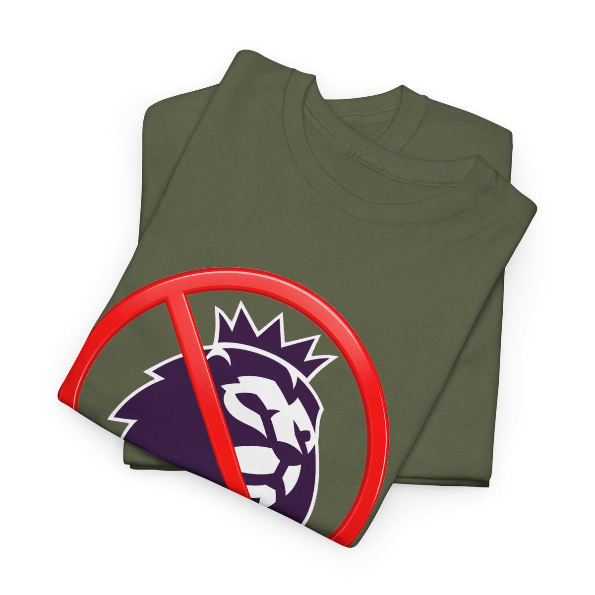 No to the Premier League Tee — Anti-Premier Soccer Protest Shirt