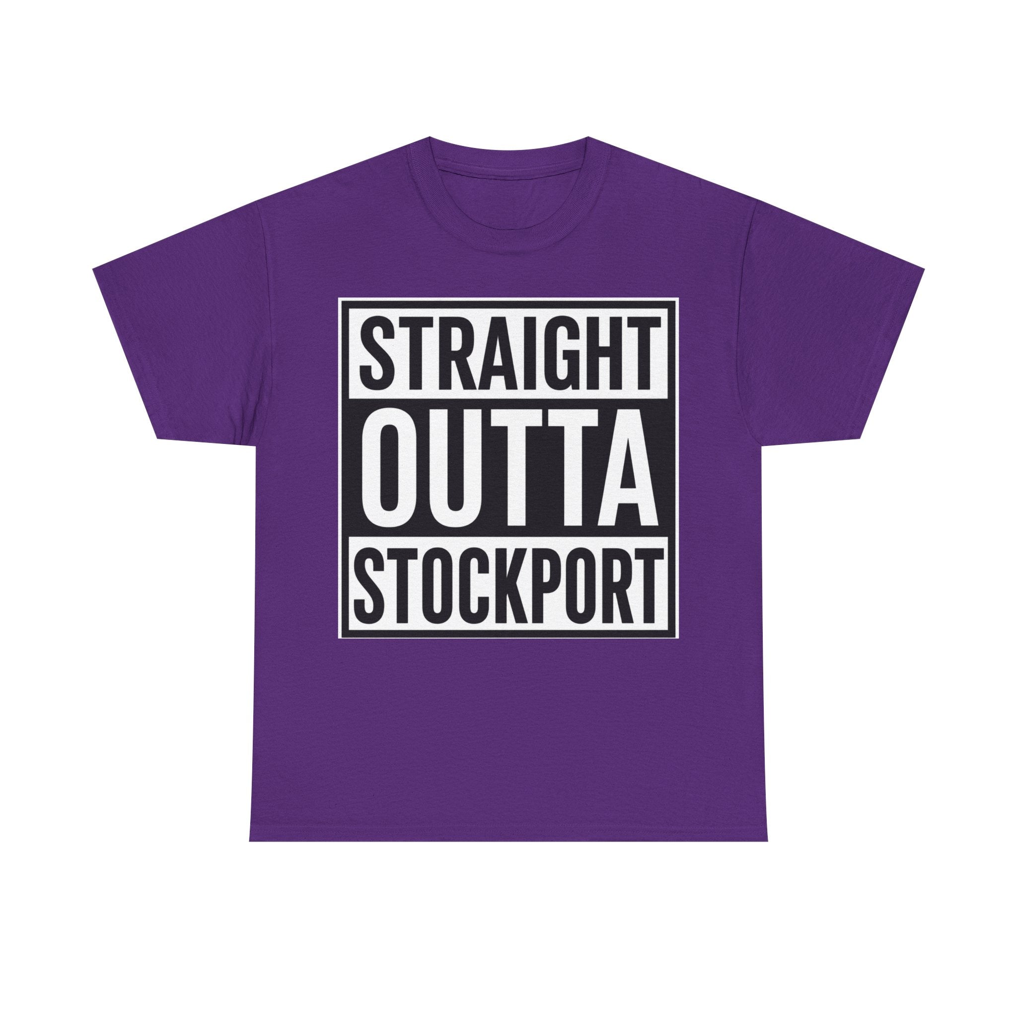 Straight Outta Stockport T-Shirt — Bold City Pride Tee