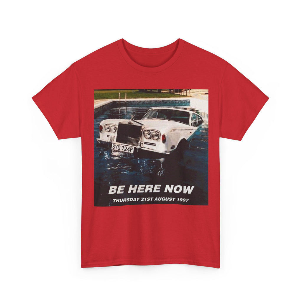 Oasis Be Here Now Vintage Graphic Tee — Retro Aesthetic T‑Shirt (Thursday 21st August 1997)
