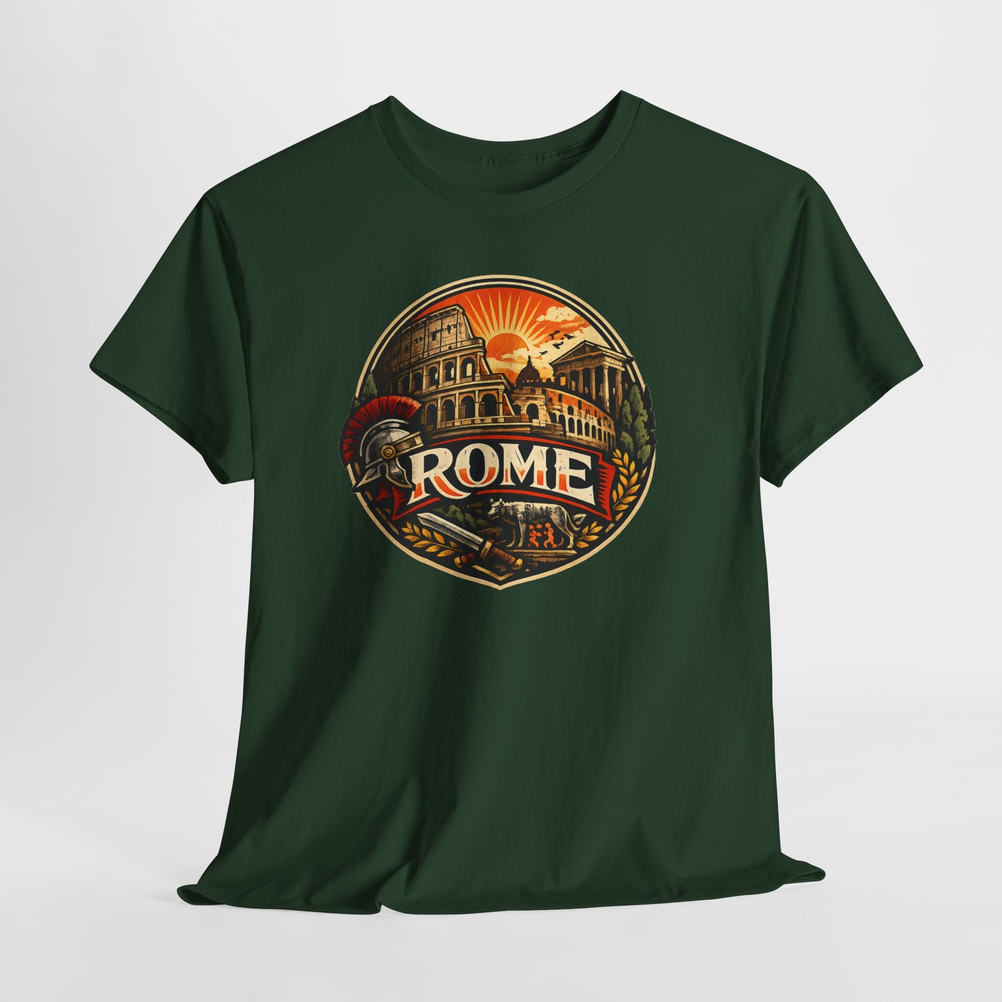 Rome Vintage Graphic Tee — Retro Italy Travel T-Shirt