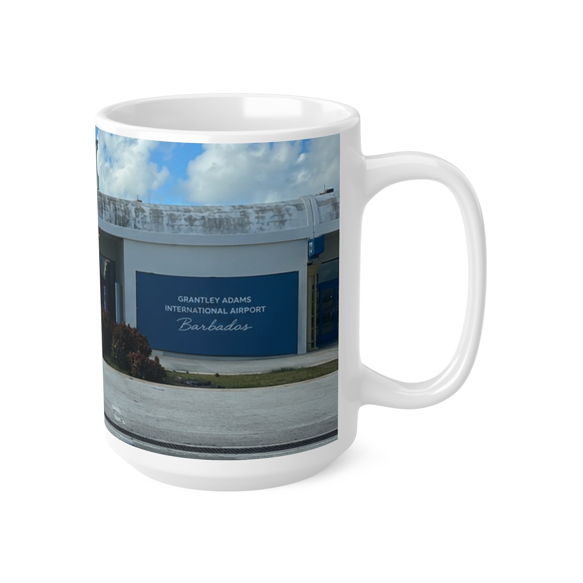 Barbados Grantley Adams International Airport Ceramic Coffee Mug – 11oz & 15oz