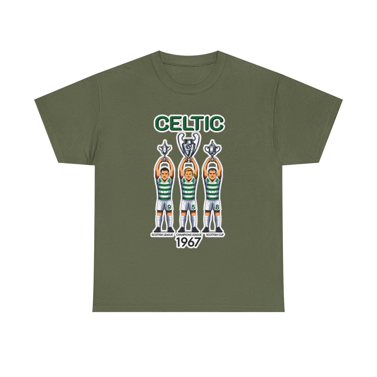 Celtic 1967 Champions Cotton T-Shirt