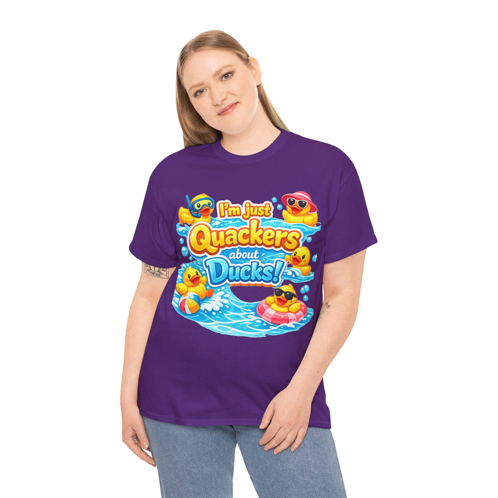 I'm Just Quackers About Ducks! Cute Rubber Duck Pool Tee