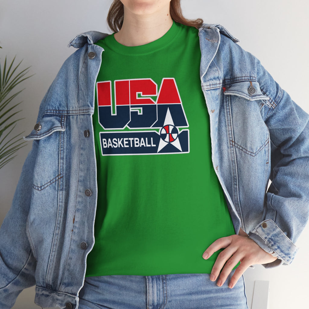USA Basketball Patriotic Cotton T-Shirt / Tee