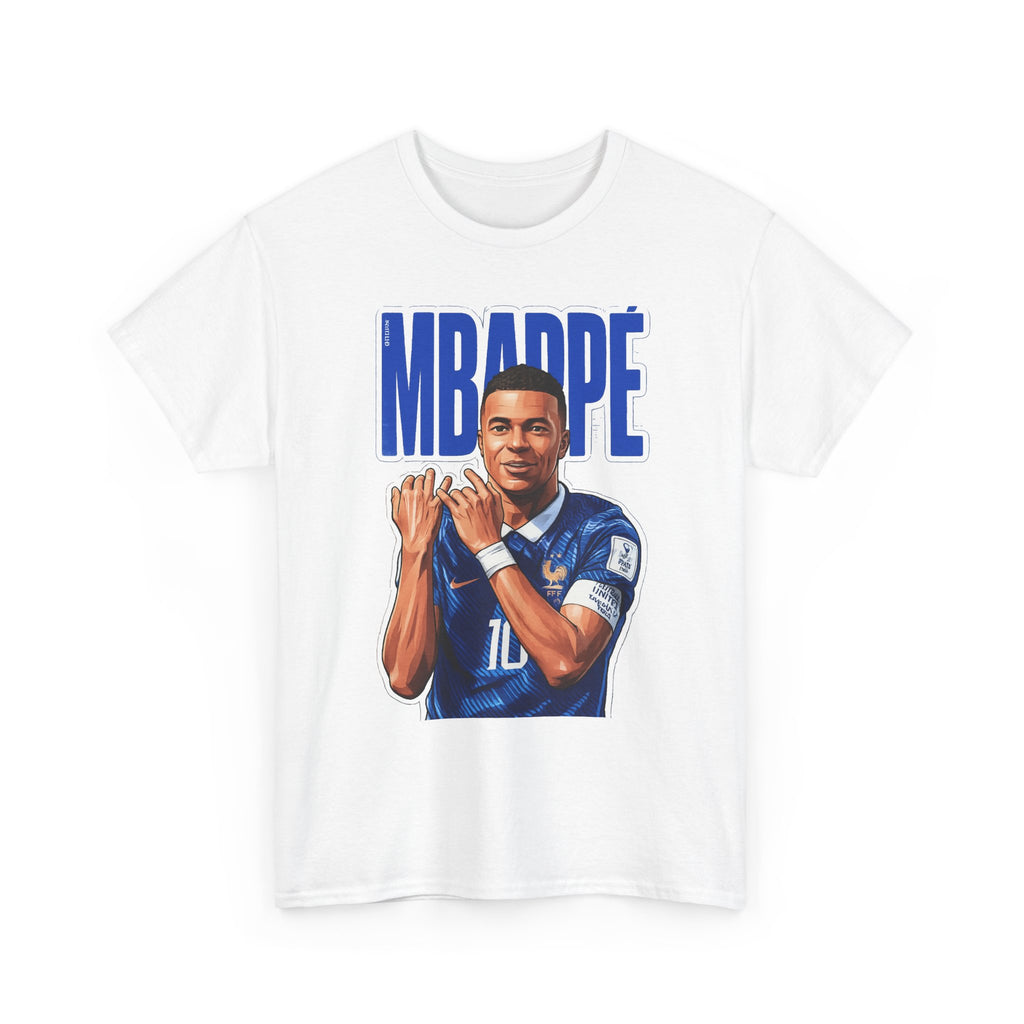 MBAPPE Graphic Shirt Soccer Star Portrait Tee — "