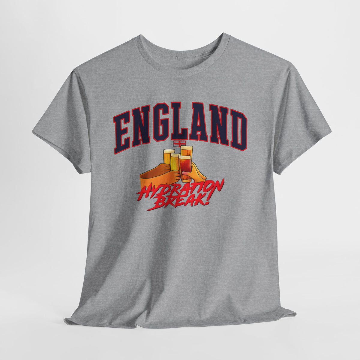 England Hydration Break T‑Shirt — "I'm Having an Hydration Break" Sports Tee