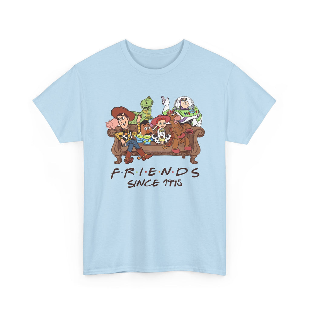 Toy Friends Since 1995 T-Shirt — Retro Cartoon Crew Cotton Tee