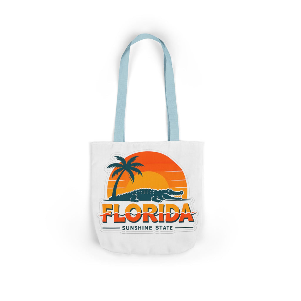 Florida Sunshine State Canvas Tote