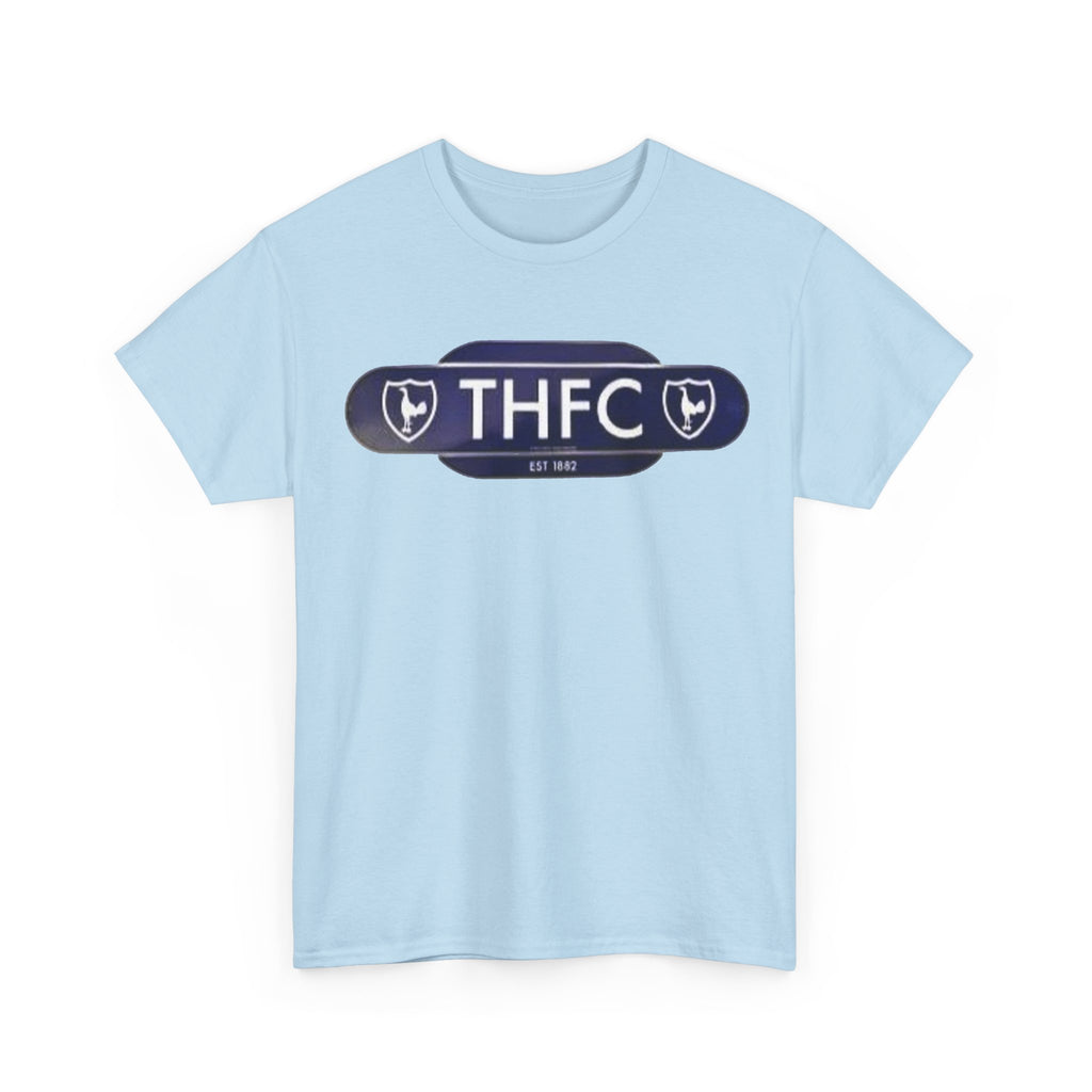 Tottenham Hotspur Railway Sign Tee — Tottenham Football Club Fan Shirt