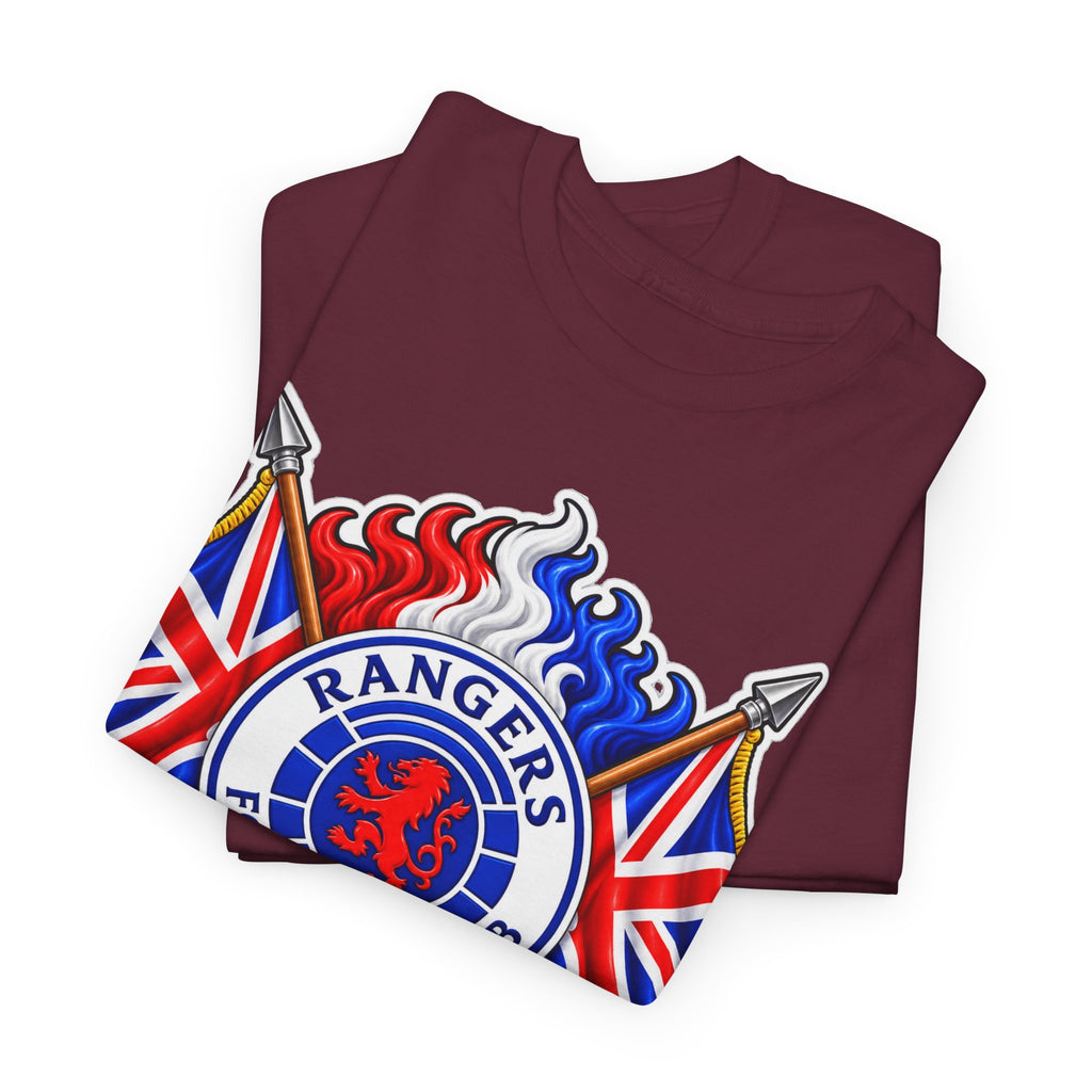 Rangers Football Club Tee — "We Are The People" Crest Cotton T-Shirt