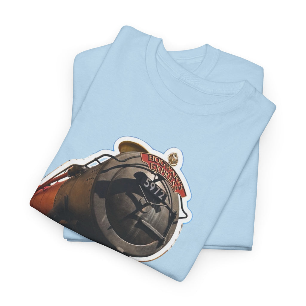 Hogwarts Express Steam Engine Train T-Shirt – Vintage Locomotive Graphic Tee