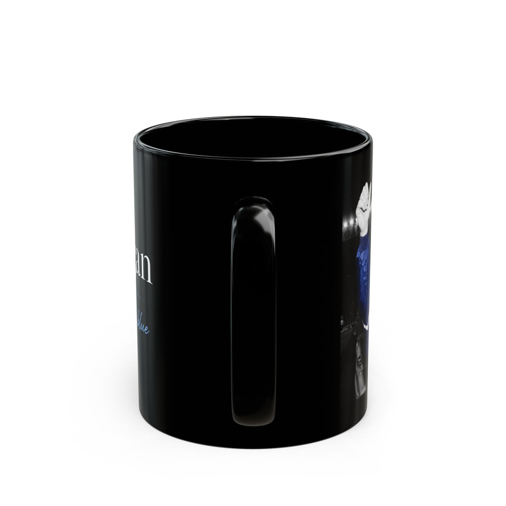 Kevin Keegan Memorial Black Mug – "Once a Blue, Always a Blue" (11oz/15oz)