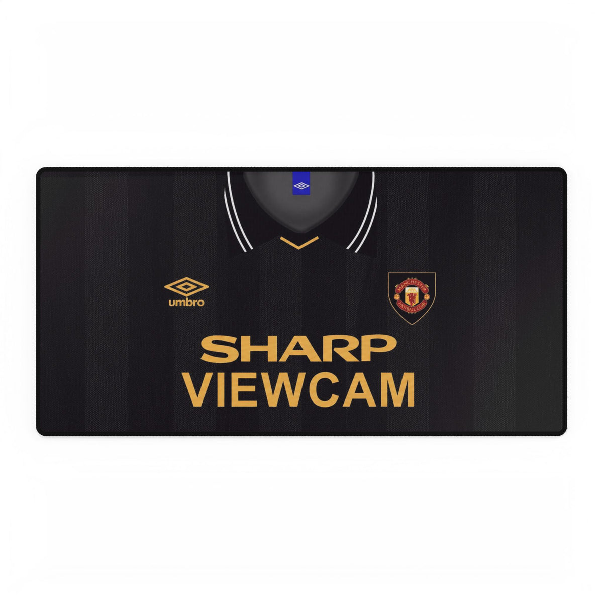 Manchester United Retro Inspired Football Jersey "Sharp Viewcam" Gaming Mouse Pad