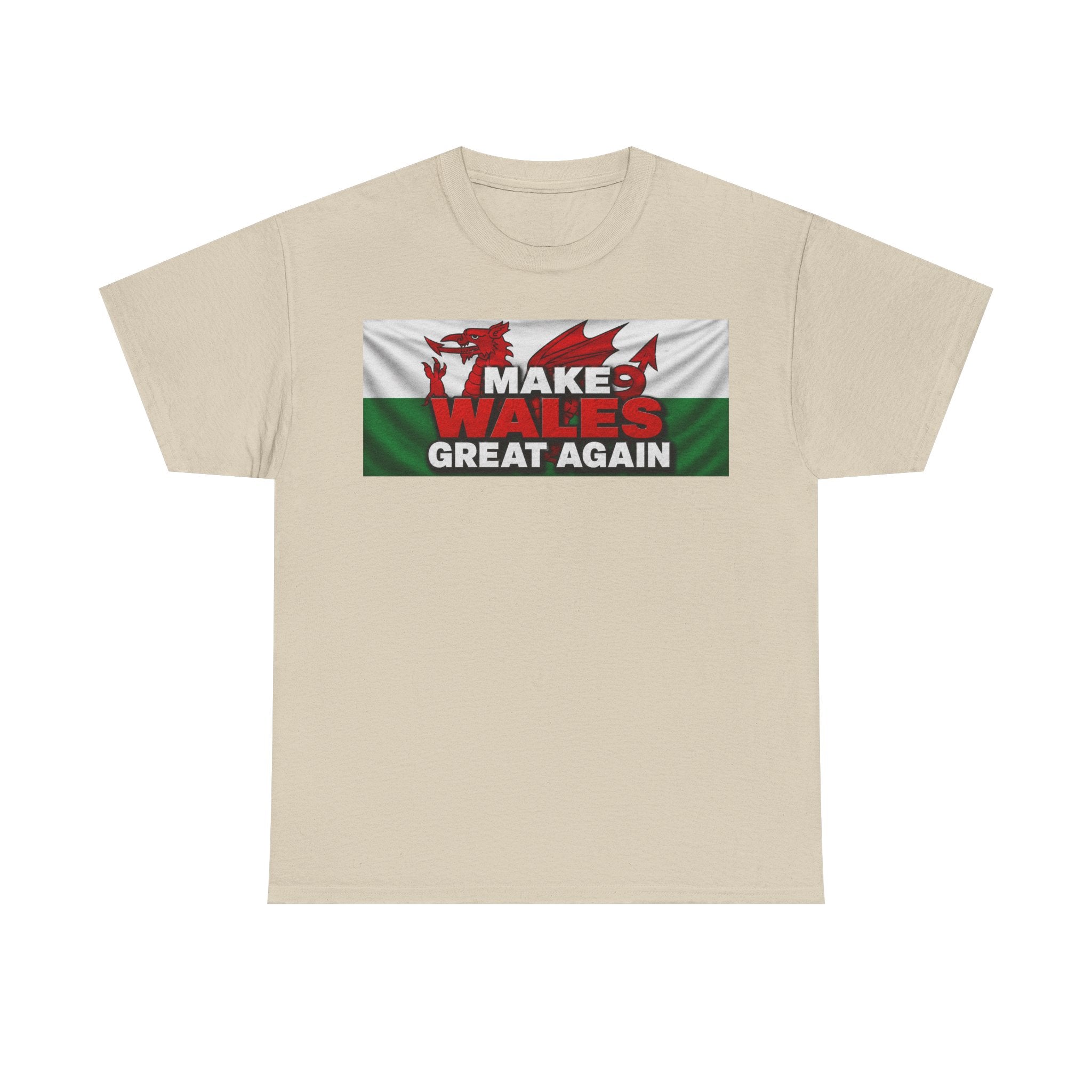 Wales Pride T-Shirt — 'Make Wales Great Again' Welsh Dragon Tee