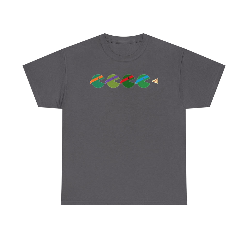 TMNT Retro Pizza Pac-Man Tee — Colorful Arcade-Inspired Graphic T-Shirt