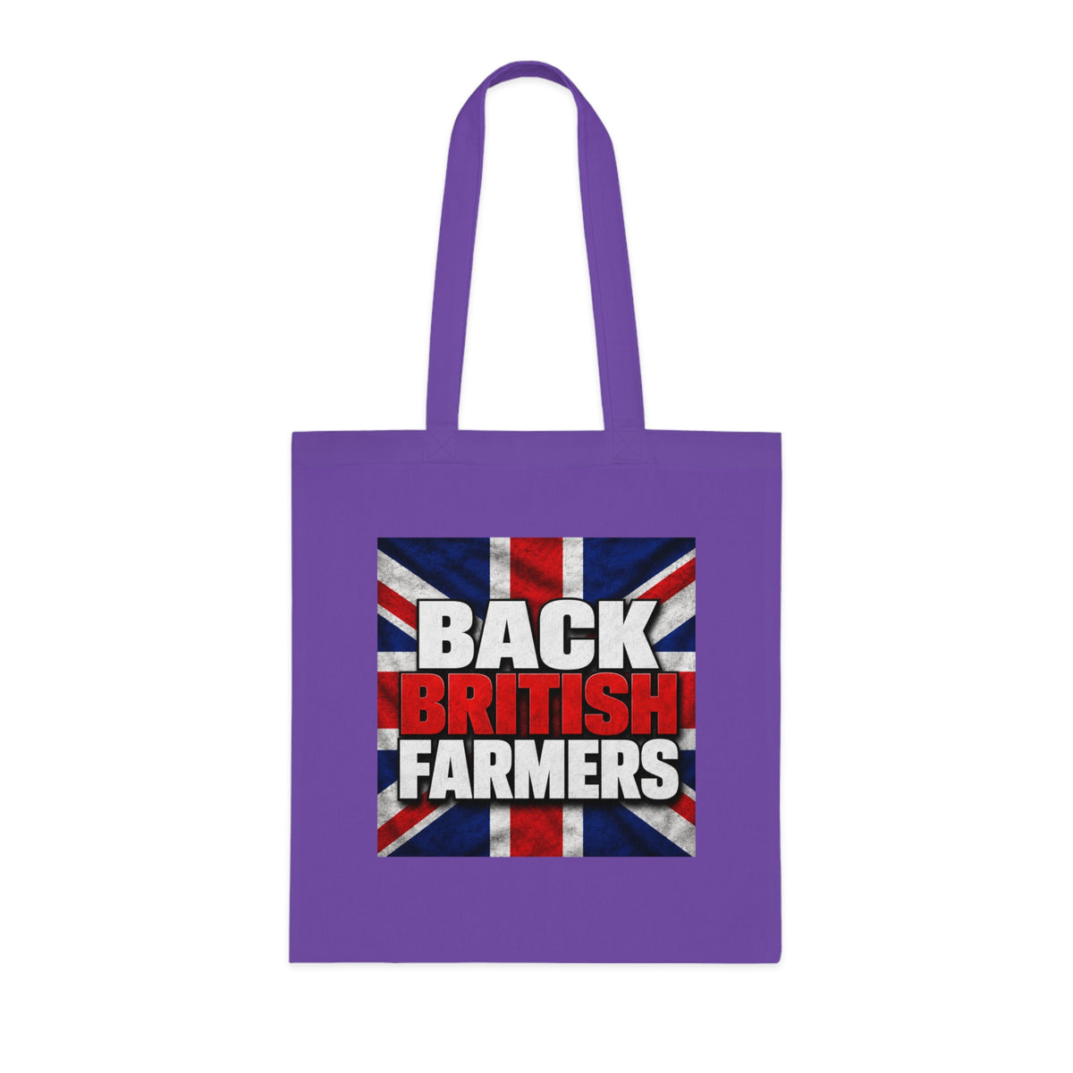 Back British Farmers Tote Bag — Union Jack Cotton Shopper