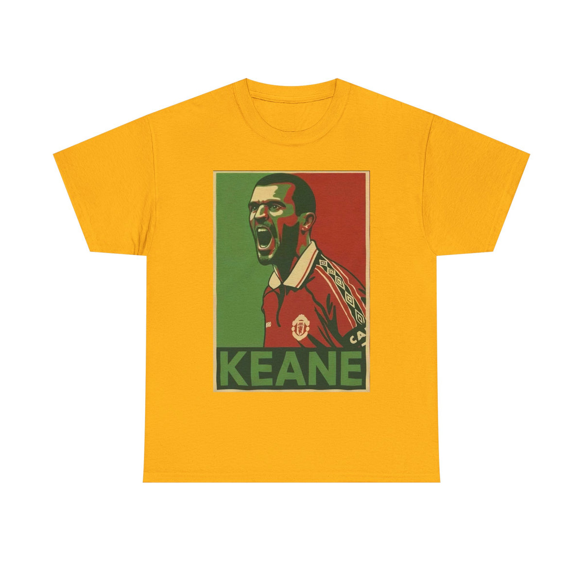 Roy Keane Manchester United Legend Retro Football Tee