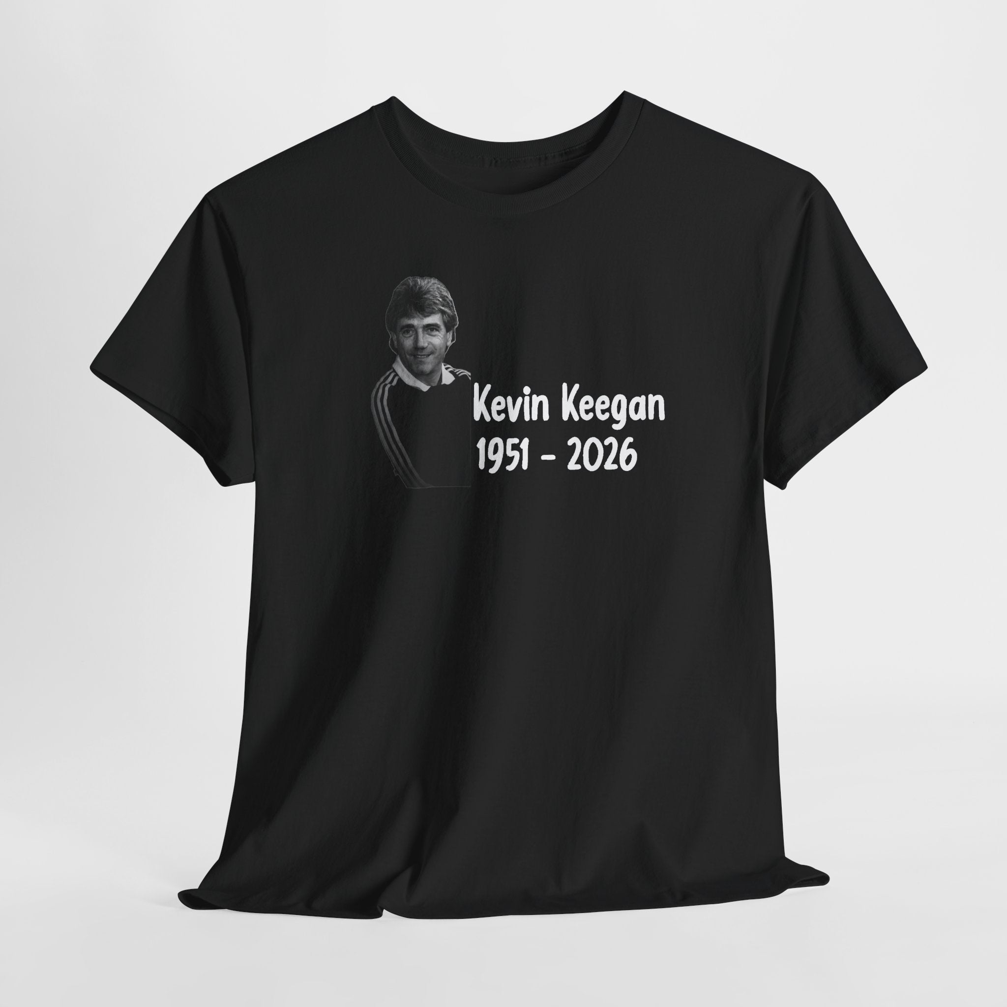 Kevin Keegan Tribute Tee - 'Kevin Keegan 1951 - 2026' Memorial T-Shirt