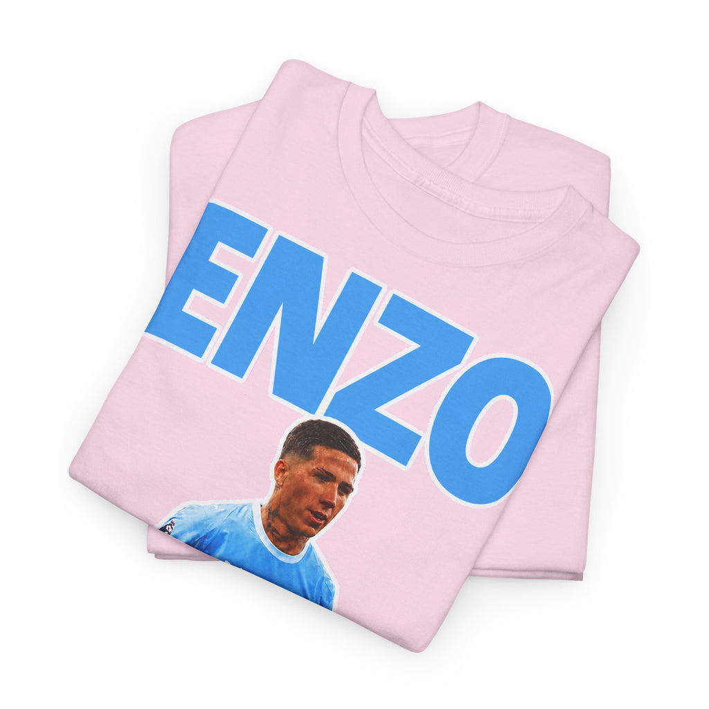 Enzo Fernandez Manchester City Inspired Cotton T-Shirt