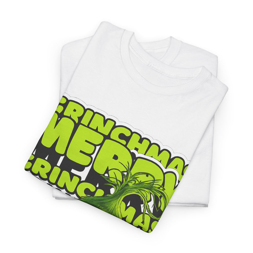 Grinchmas Merry Grinch Christmas Cotton T-Shirt / Tee