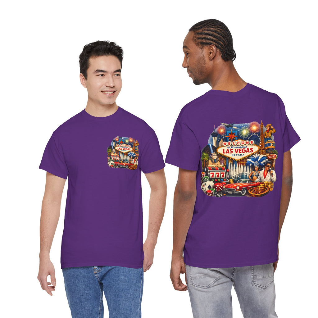 Las Vegas Vintage Collage T‑Shirt