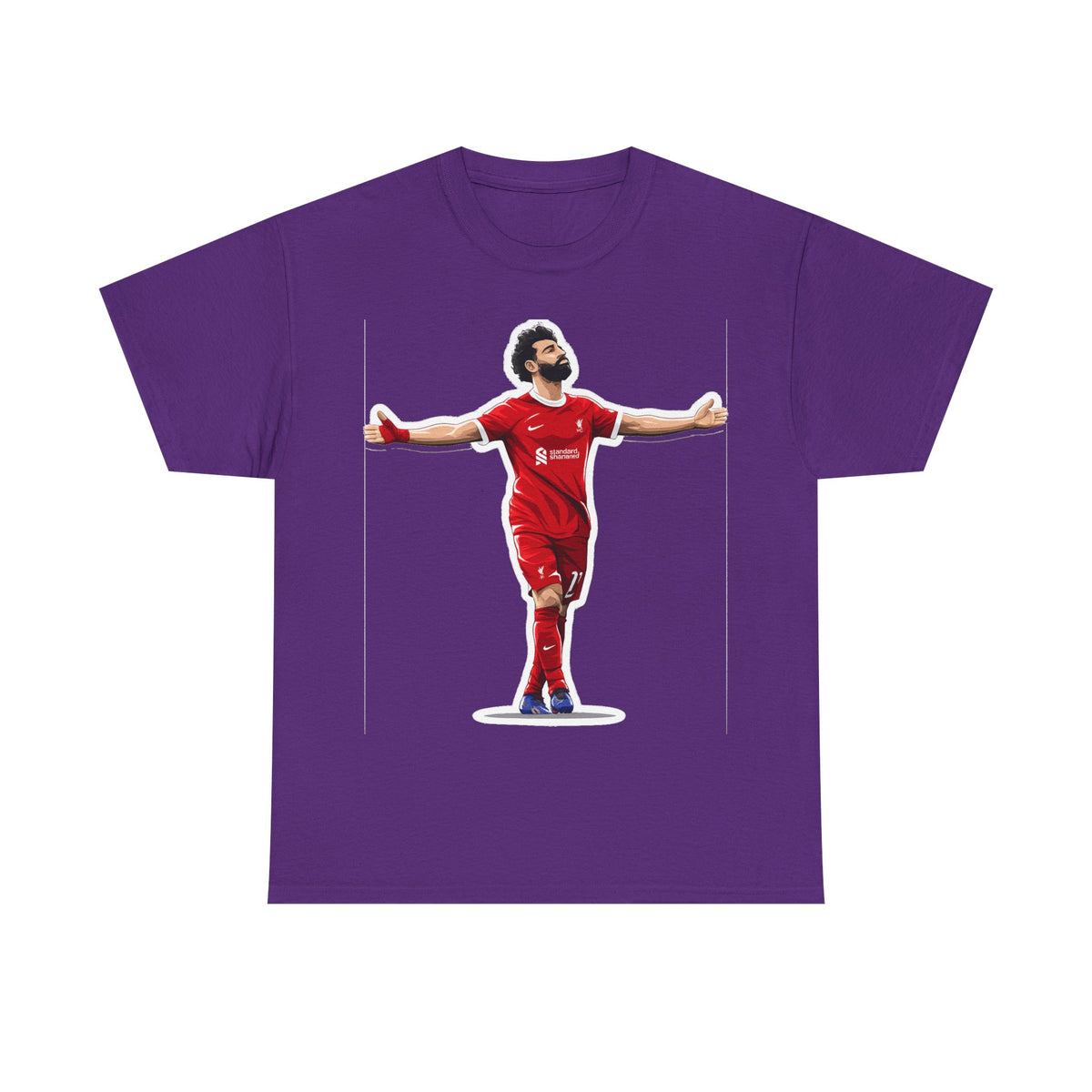 Mo Salah Celebration Tee — Liverpool Graphic T-Shirt