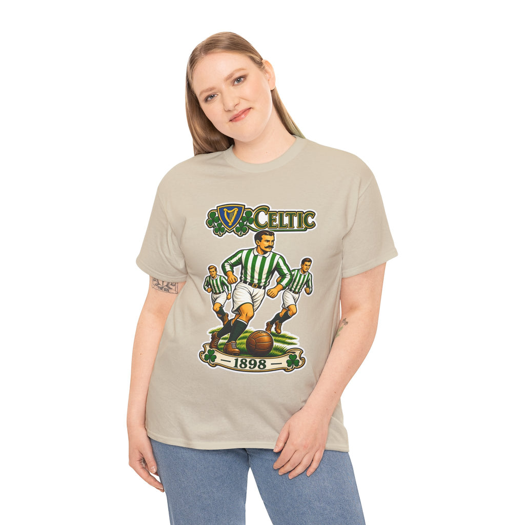 Celtic Football Retro Players Tee — 1898 Vintage Soccer Shirt