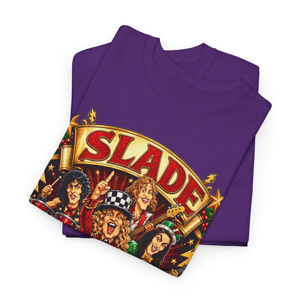 Slade it's Christmas Unisex Heavy Cotton Tee