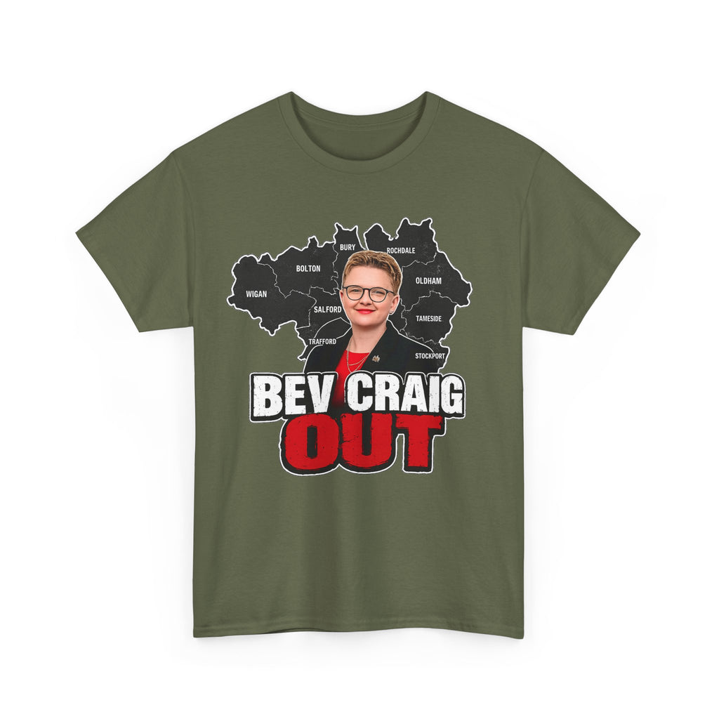 Bev Craig Out Greater Manchester Mayor Tee / T-Shirt